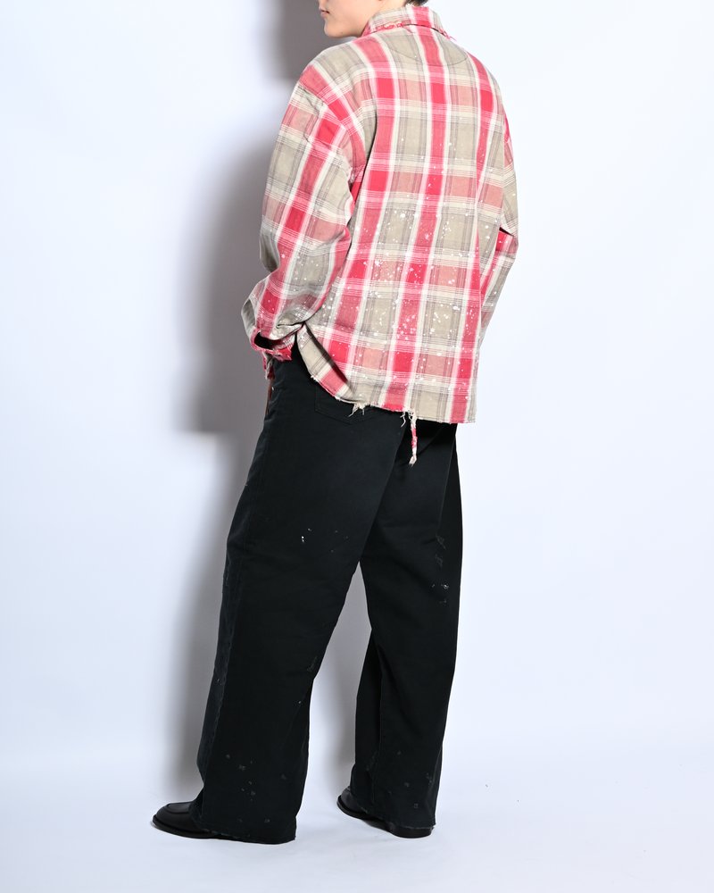 GRUNGE WORKER PANTS -BLACK-