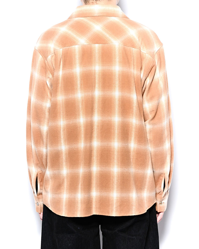 ONE BUTTON SHIRT -ORANGE-