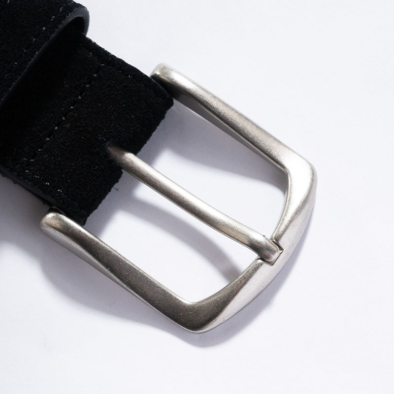 STITCH WORK SUEDE BELT -2.COLOR-