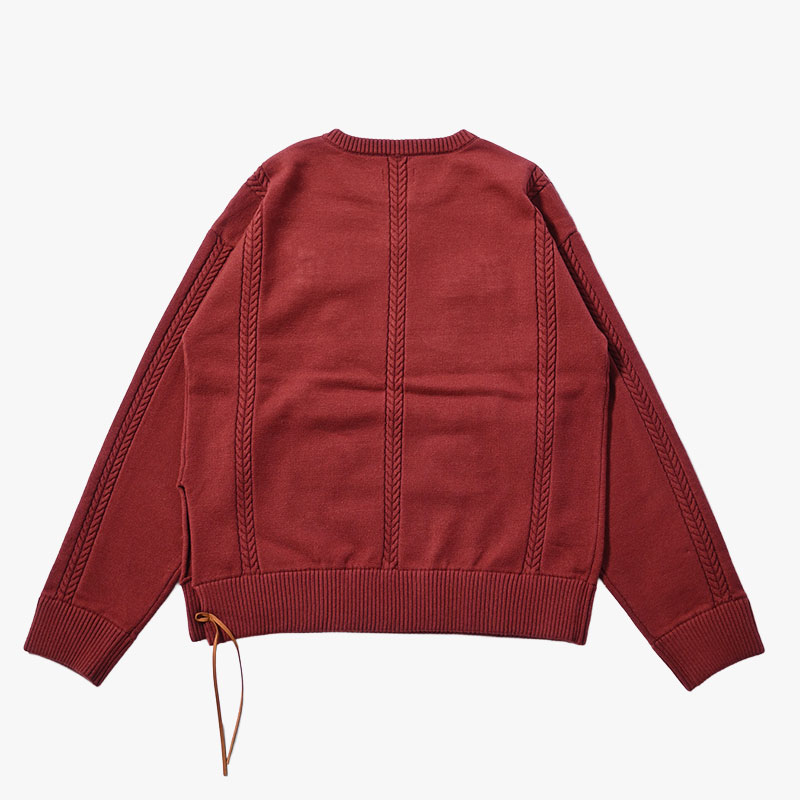 DECORATIVE FLOWER KNIT -3.COLOR-