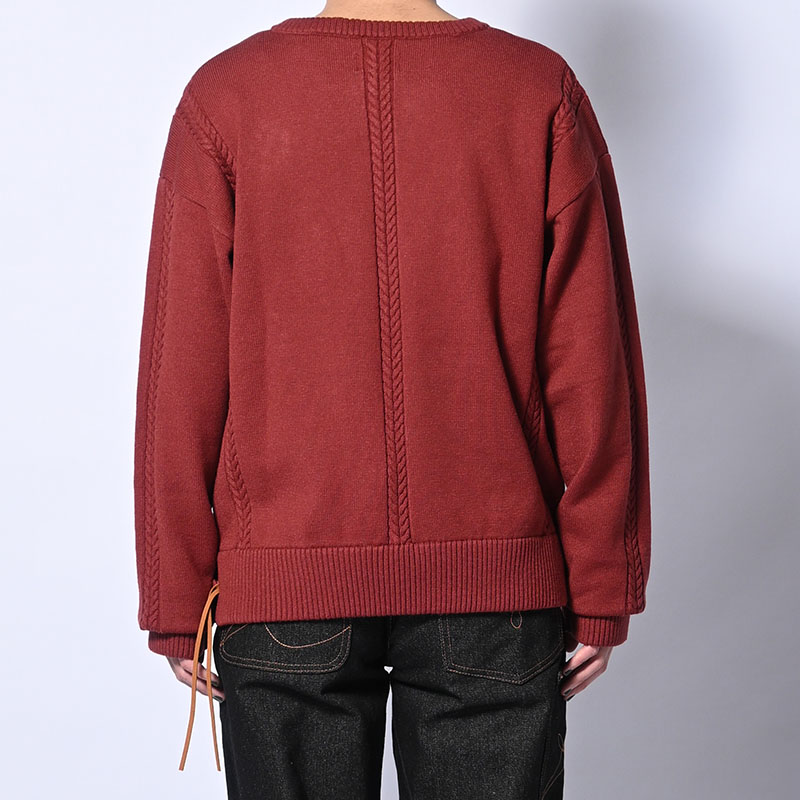 DECORATIVE FLOWER KNIT -3.COLOR-