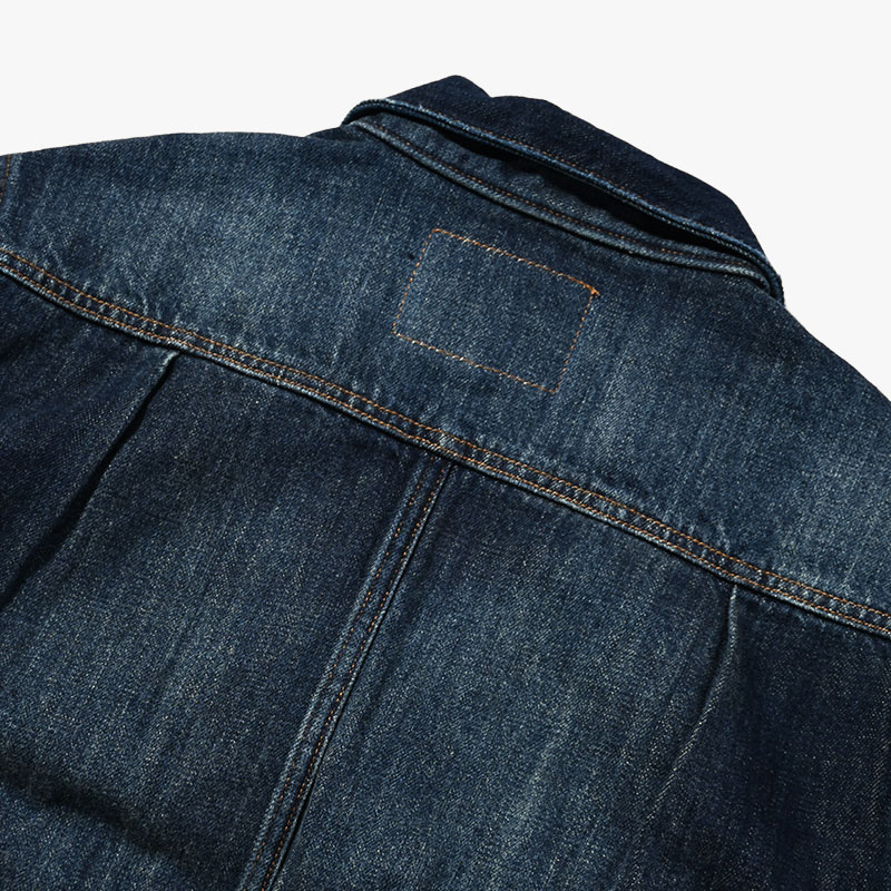 CARDIGAN ZIP DENIM JACKET -3.COLOR-