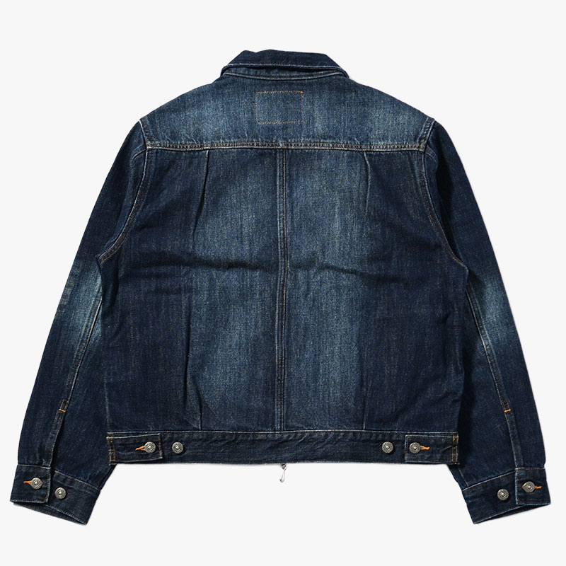 CARDIGAN ZIP DENIM JACKET -3.COLOR-