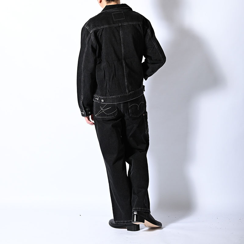 CARDIGAN ZIP DENIM JACKET -3.COLOR-