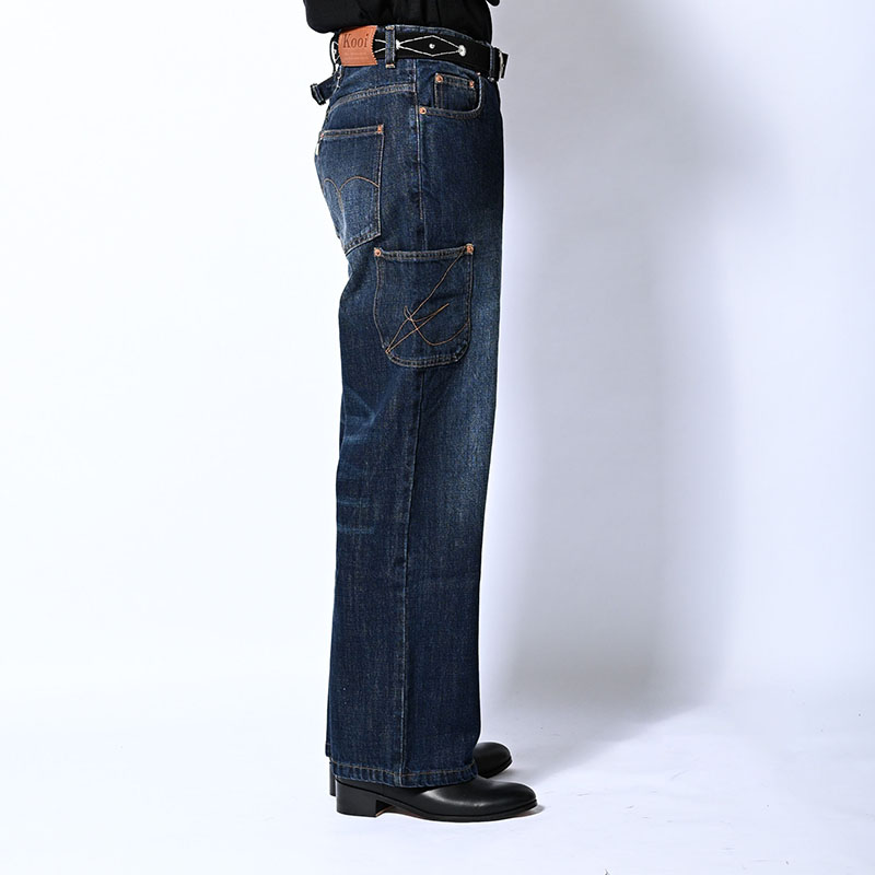 IRREGULAR BOYS DENIM PANTS -3.COLOR-