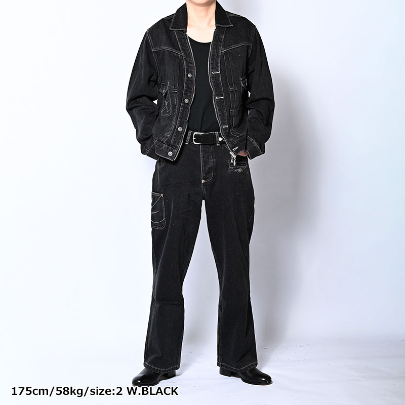 IRREGULAR BOYS DENIM PANTS -3.COLOR-