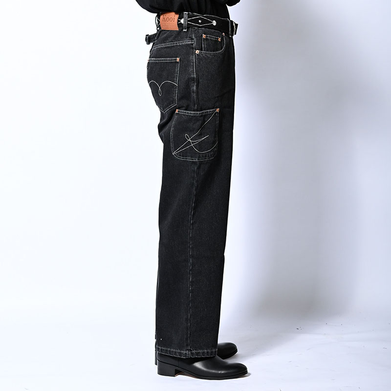 IRREGULAR BOYS DENIM PANTS -3.COLOR-