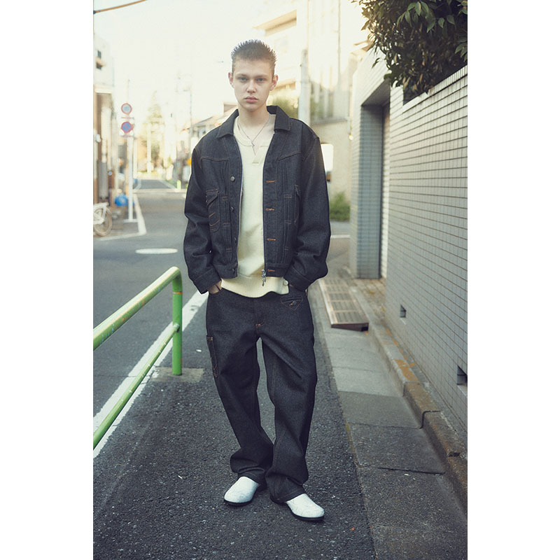 IRREGULAR BOYS DENIM PANTS -3.COLOR-