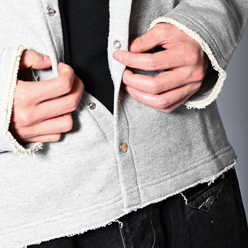 BUTTON SWEAT CARDIGAN -2.COLOR-