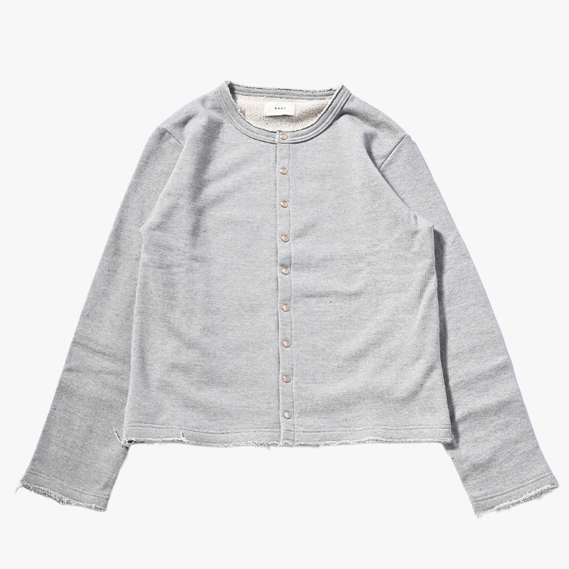 BUTTON SWEAT CARDIGAN -2.COLOR-