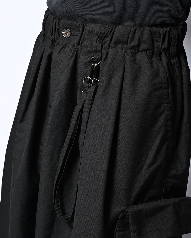 SACOCHE CARGO SHORTS -BLACK-