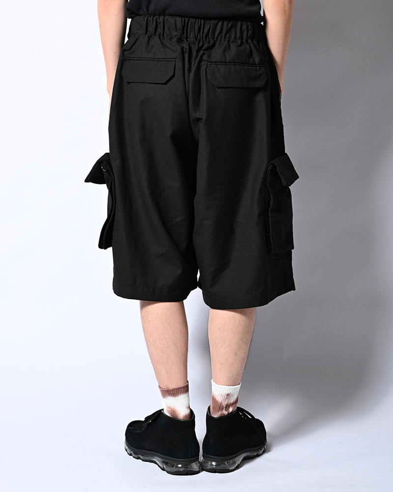 SACOCHE CARGO SHORTS -BLACK-