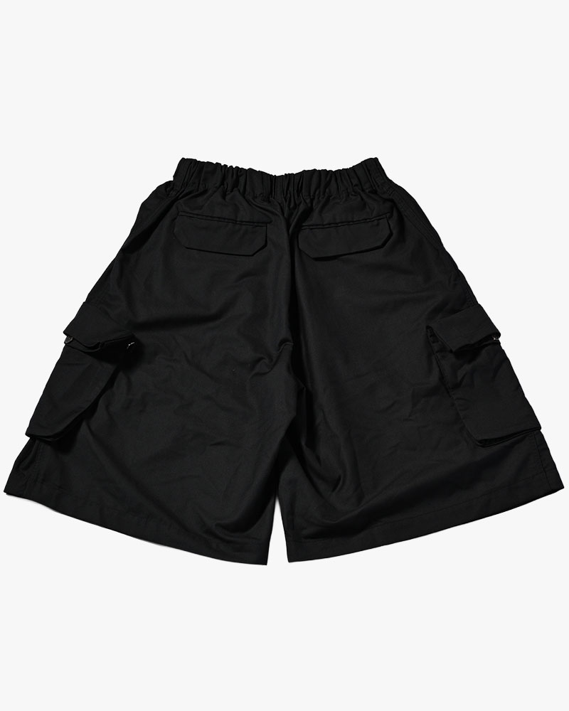 SACOCHE CARGO SHORTS -BLACK-