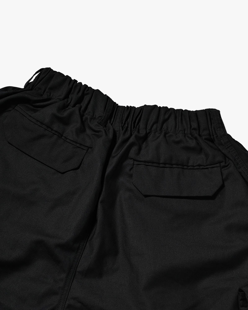 SACOCHE CARGO SHORTS -BLACK-