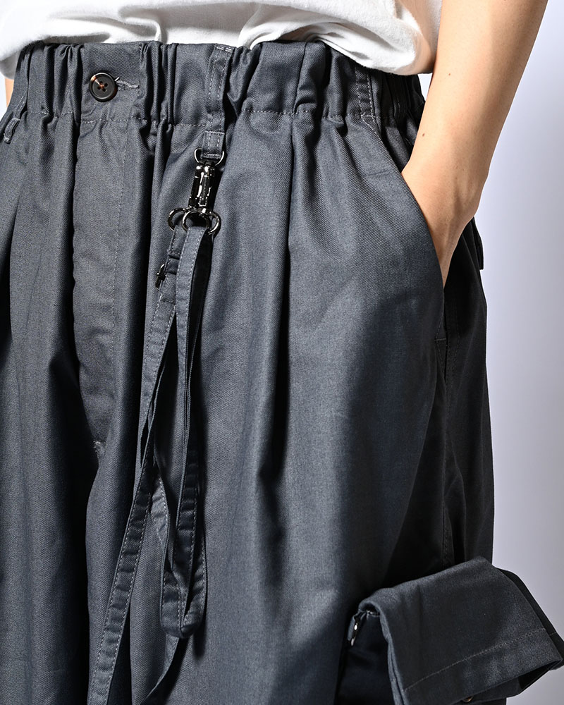 SACOCHE CARGO SHORTS -GRAY-