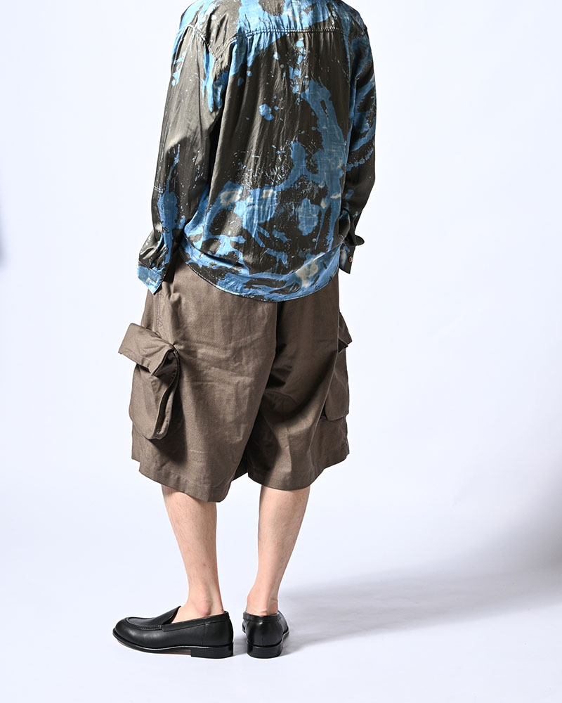 SACOCHE CARGO SHORTS -GREIGE-