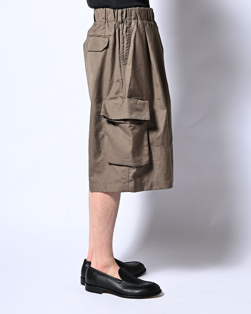 SACOCHE CARGO SHORTS -GREIGE-