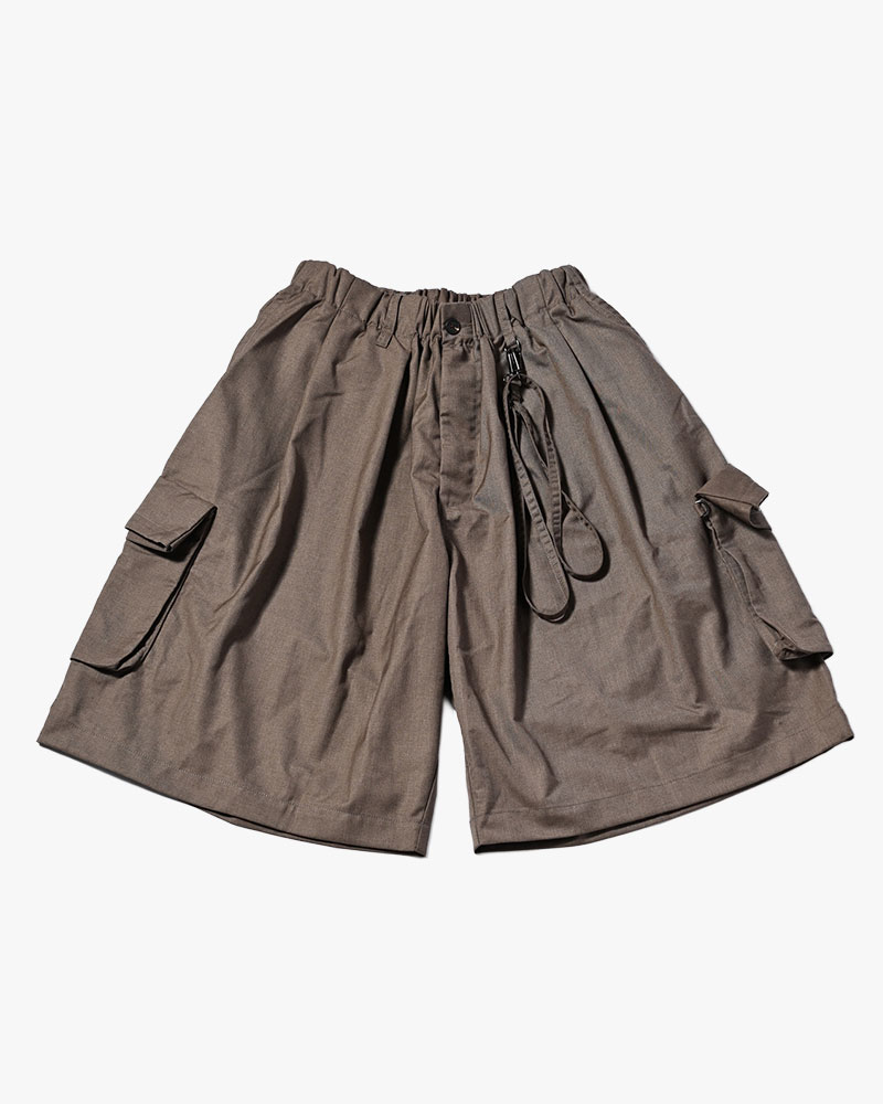 SACOCHE CARGO SHORTS -GREIGE-