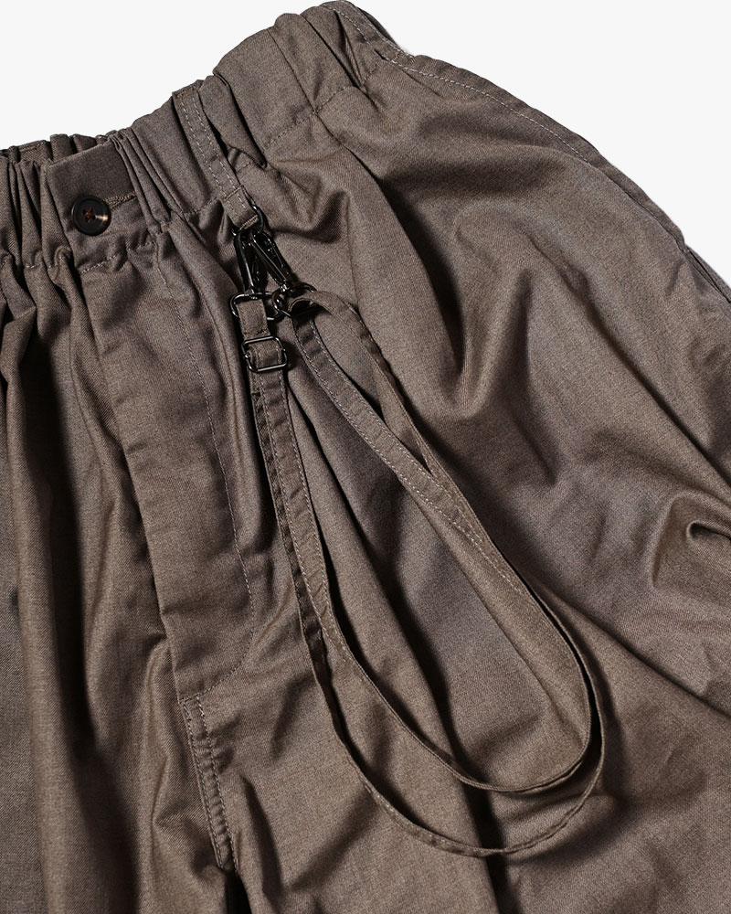 SACOCHE CARGO SHORTS -GREIGE-
