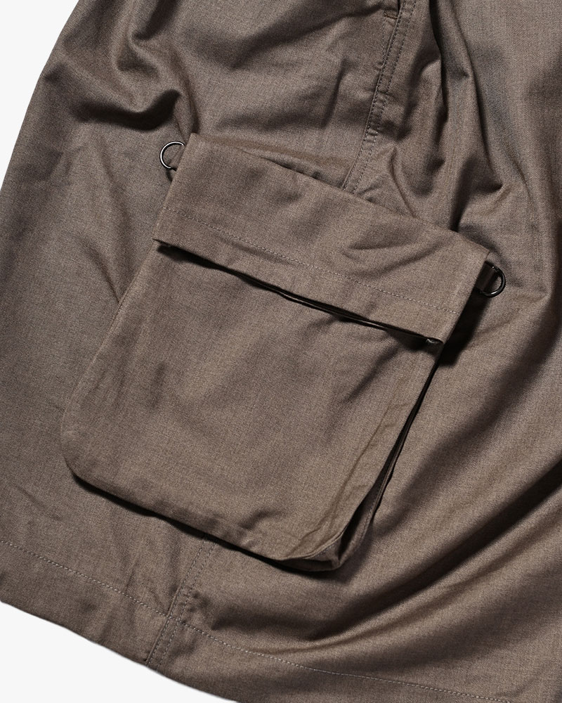 SACOCHE CARGO SHORTS -GREIGE-