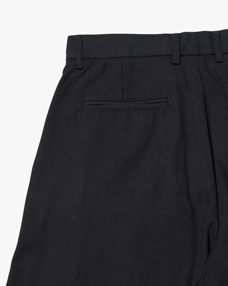HOLDER CURVE PANTS -BLACK-