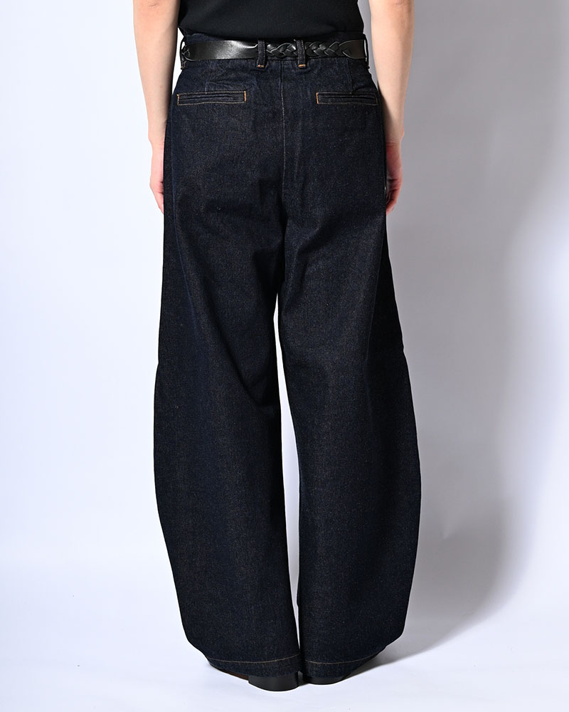 HOLDER CURVE PANTS -INDIGO-