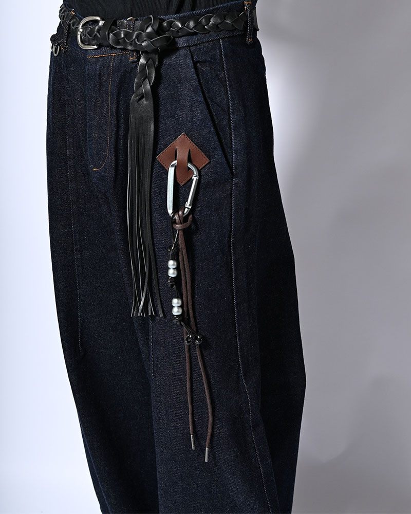 HOLDER CURVE PANTS -INDIGO-