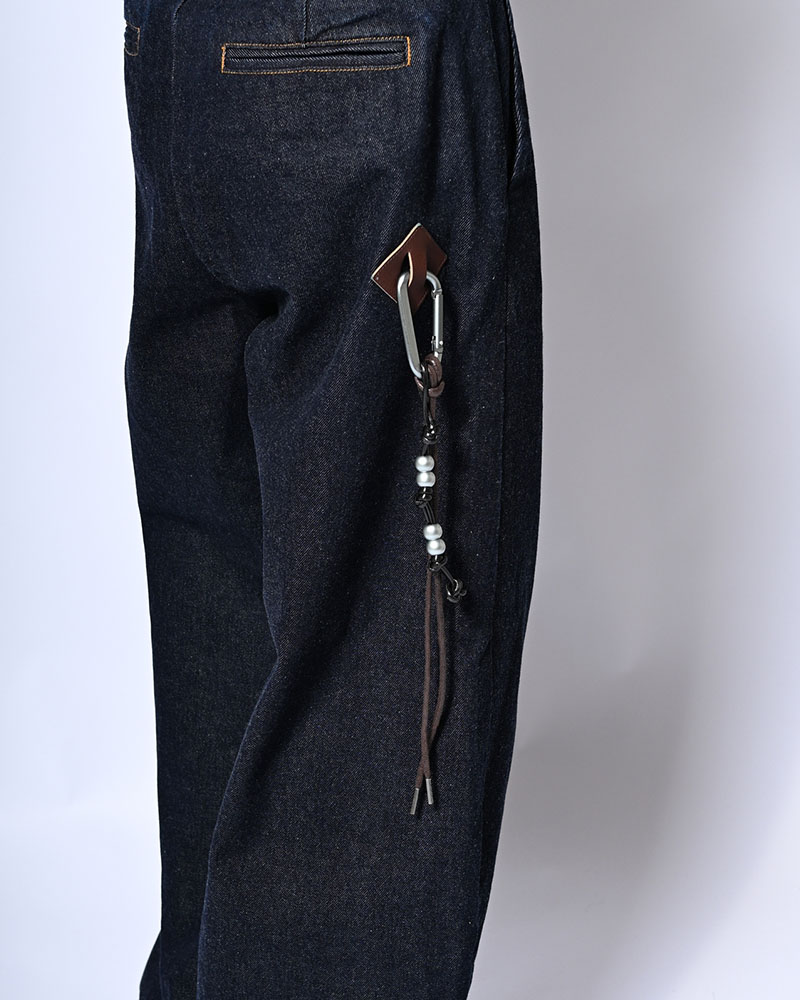HOLDER CURVE PANTS -INDIGO-