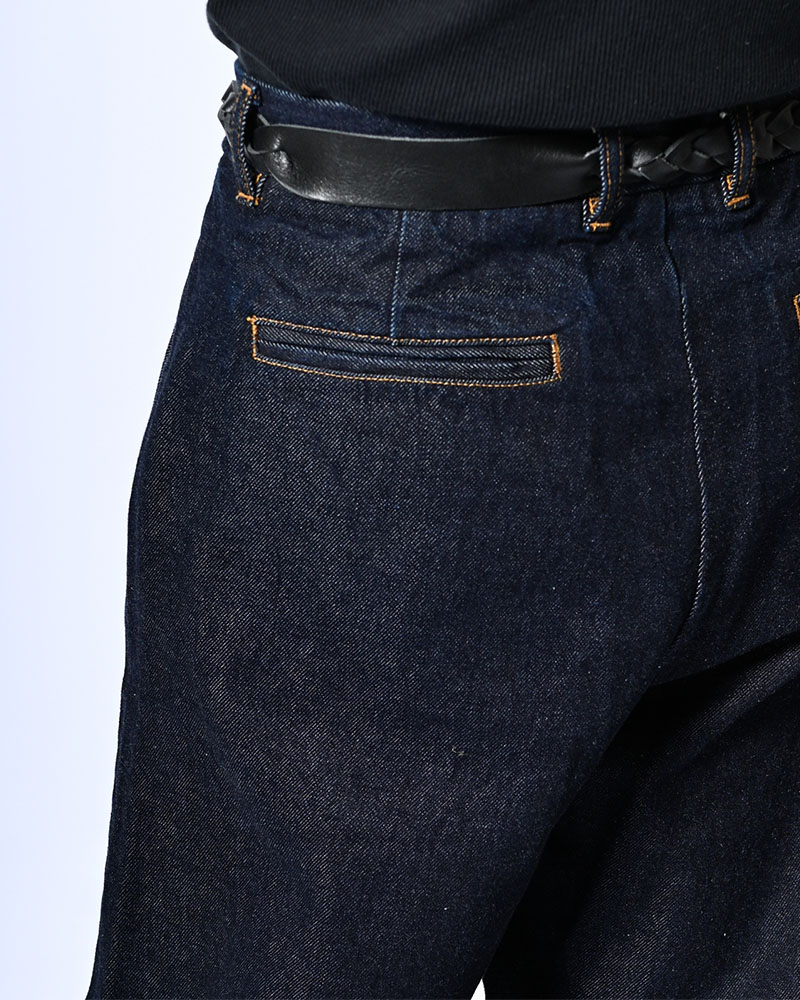 HOLDER CURVE PANTS -INDIGO-