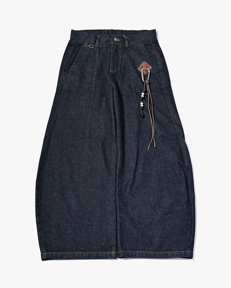 HOLDER CURVE PANTS -INDIGO-