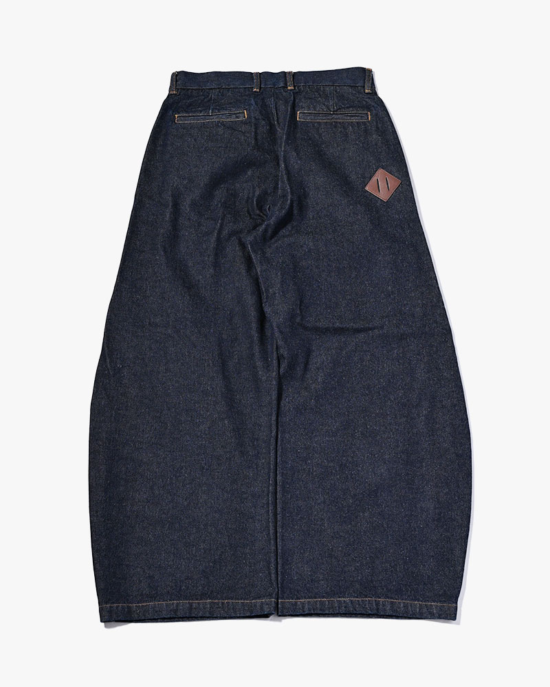 HOLDER CURVE PANTS -INDIGO-