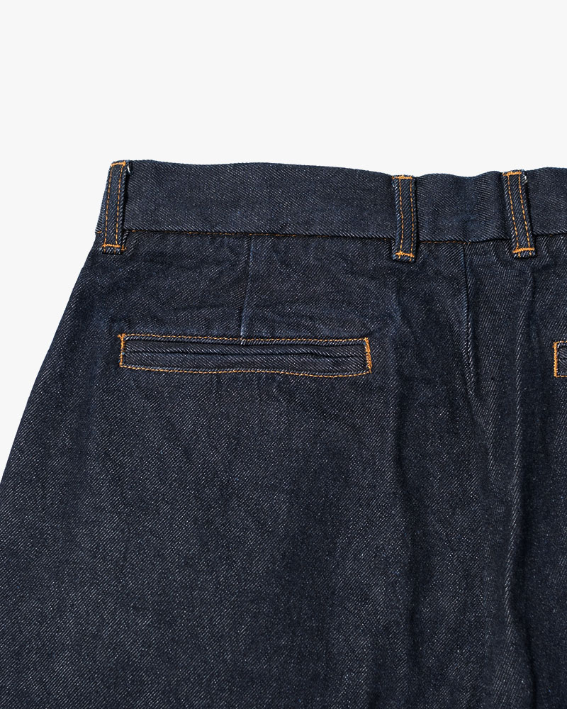 HOLDER CURVE PANTS -INDIGO-