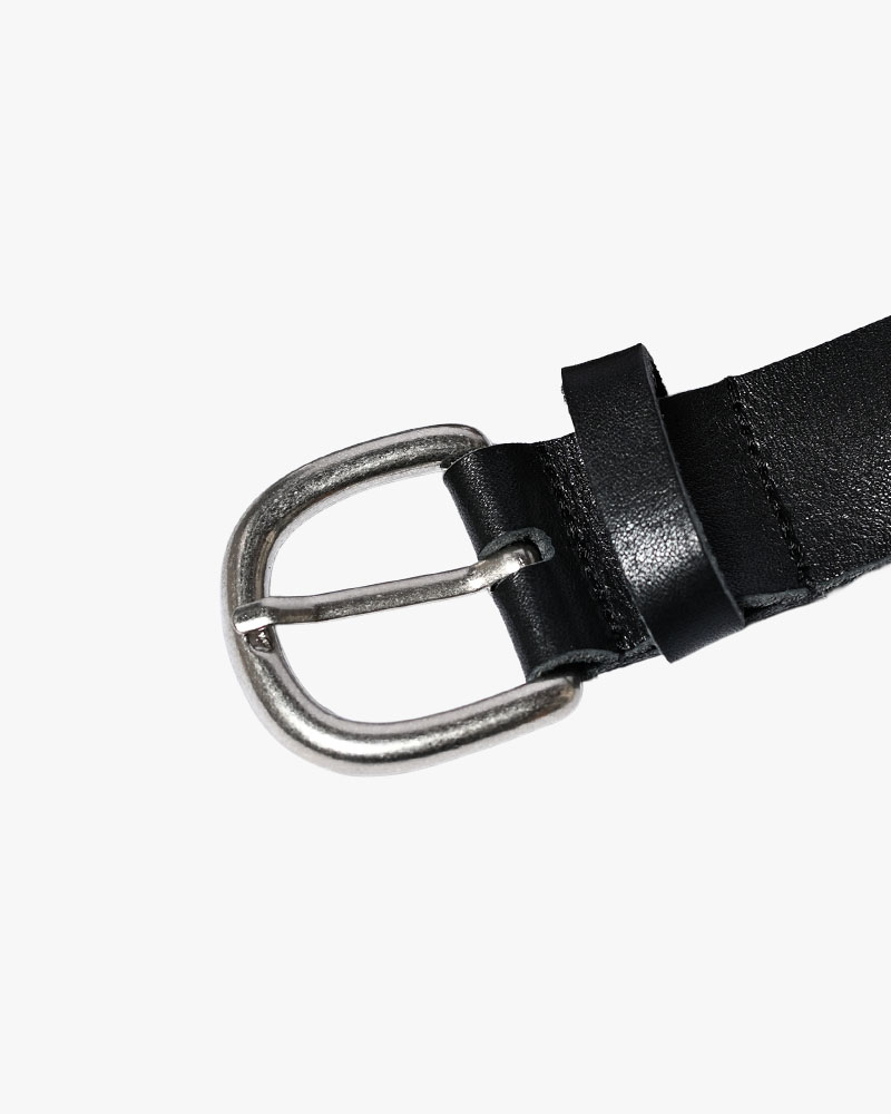 BRAID FRINGE BELT -BLACK-