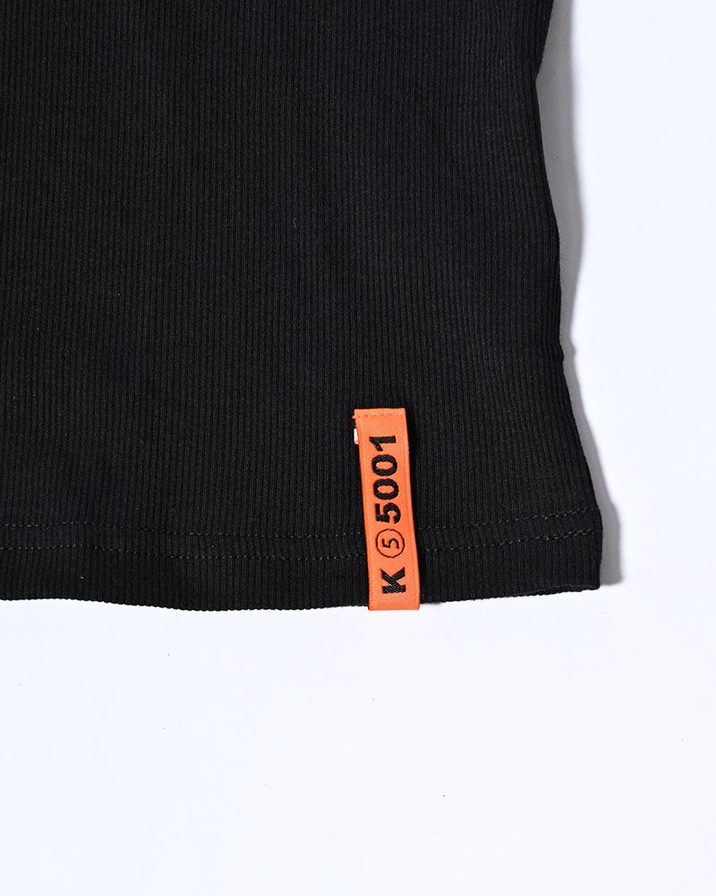 AS USUAL TANK TOP -BLACK-
