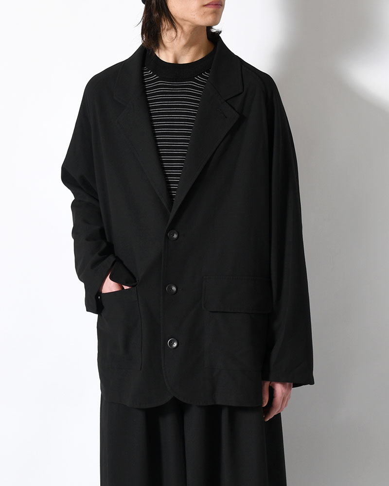 TAILORED JACKET -BLACK-