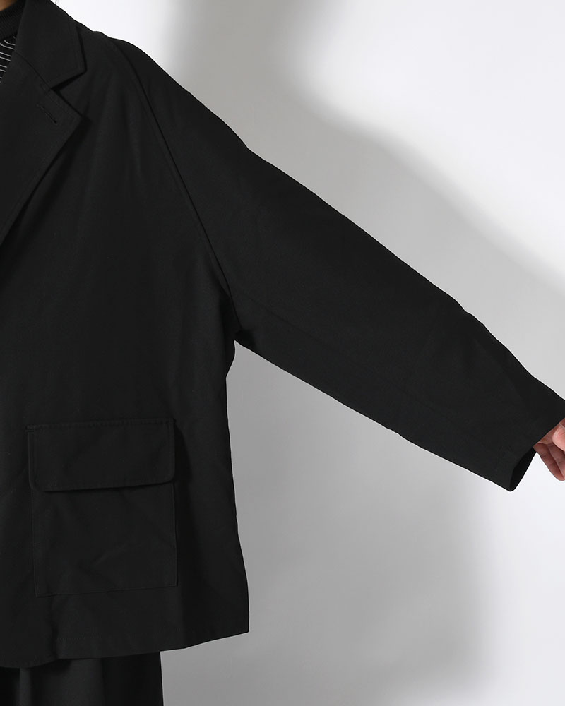 TAILORED JACKET -BLACK-