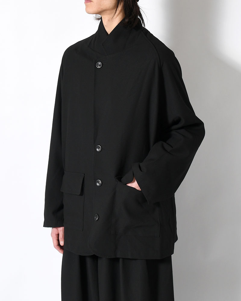 TAILORED JACKET -BLACK-