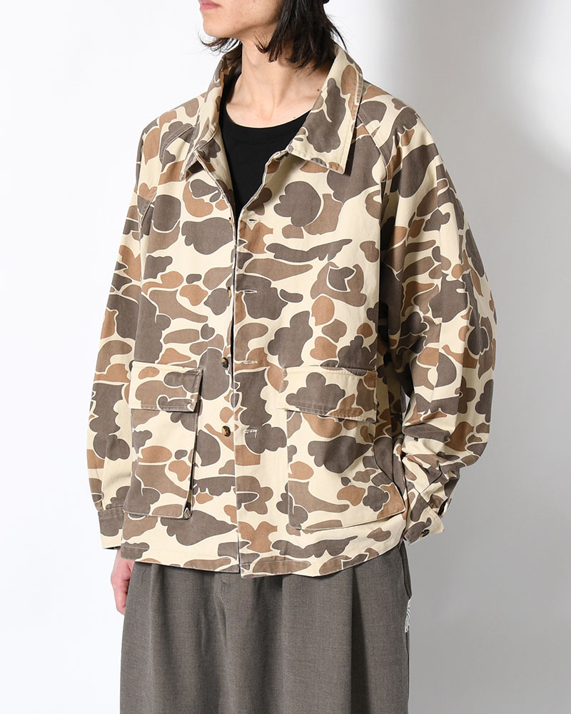SHIRT JACKET -CAMO-