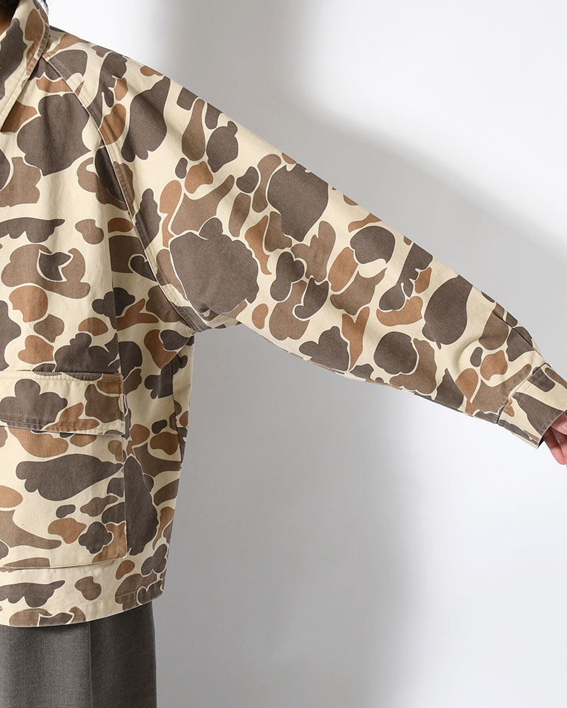 SHIRT JACKET -CAMO-