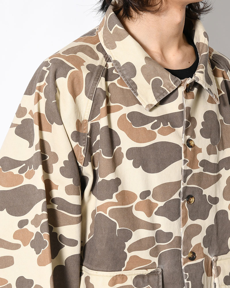 SHIRT JACKET -CAMO-