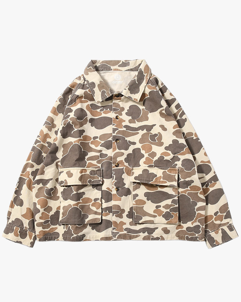 SHIRT JACKET -CAMO-