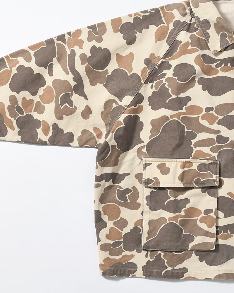 SHIRT JACKET -CAMO-