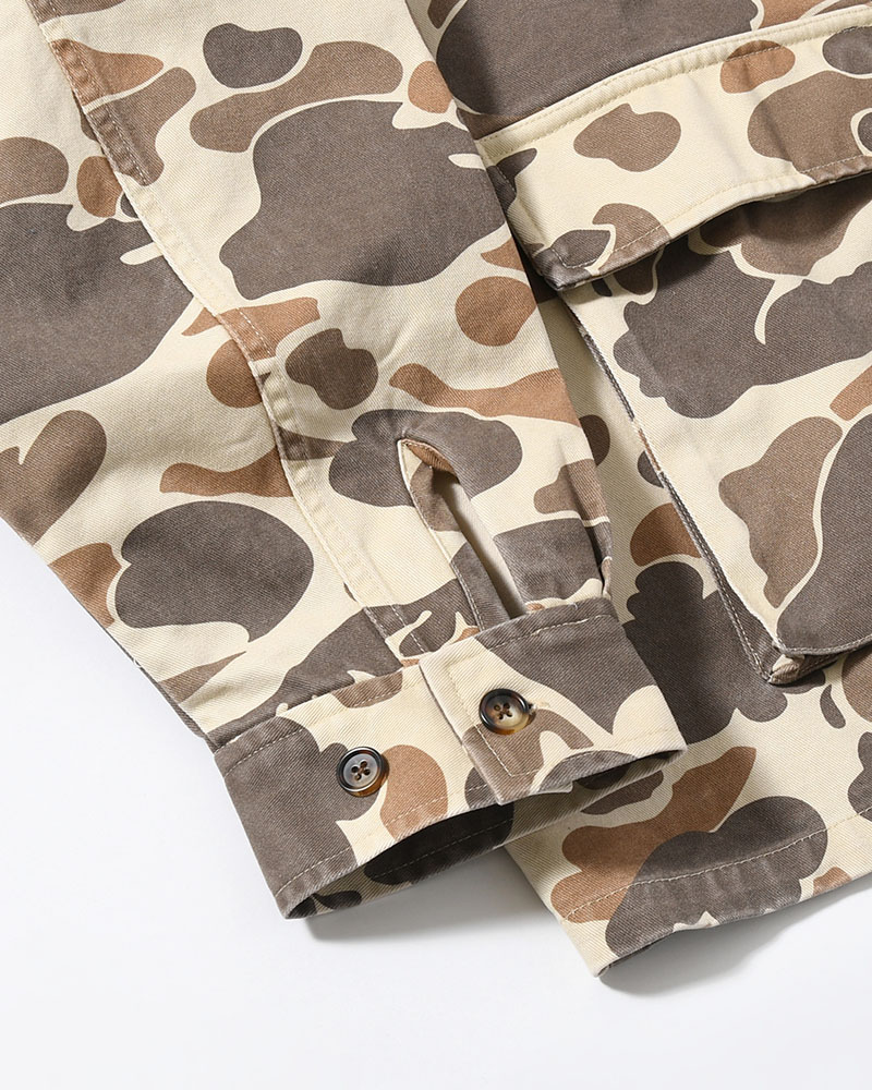 SHIRT JACKET -CAMO-
