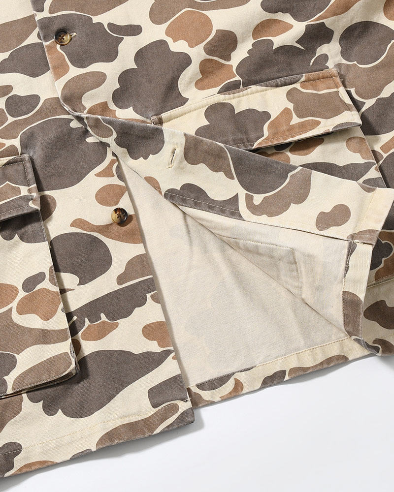 SHIRT JACKET -CAMO-