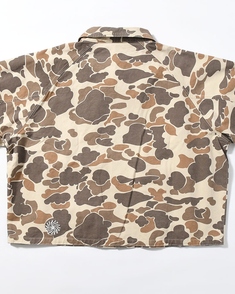 SHIRT JACKET -CAMO-