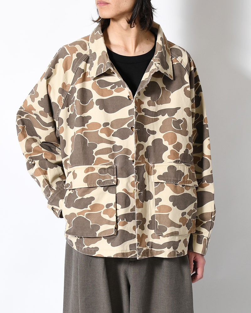 SHIRT JACKET -CAMO-
