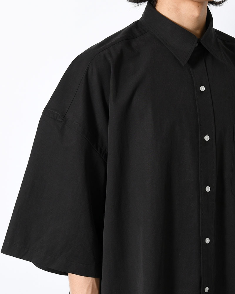 S/S SHIRT -BLACK-