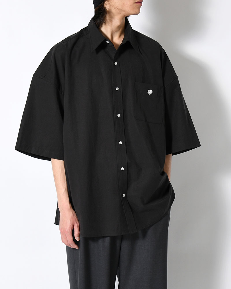 S/S SHIRT -BLACK-