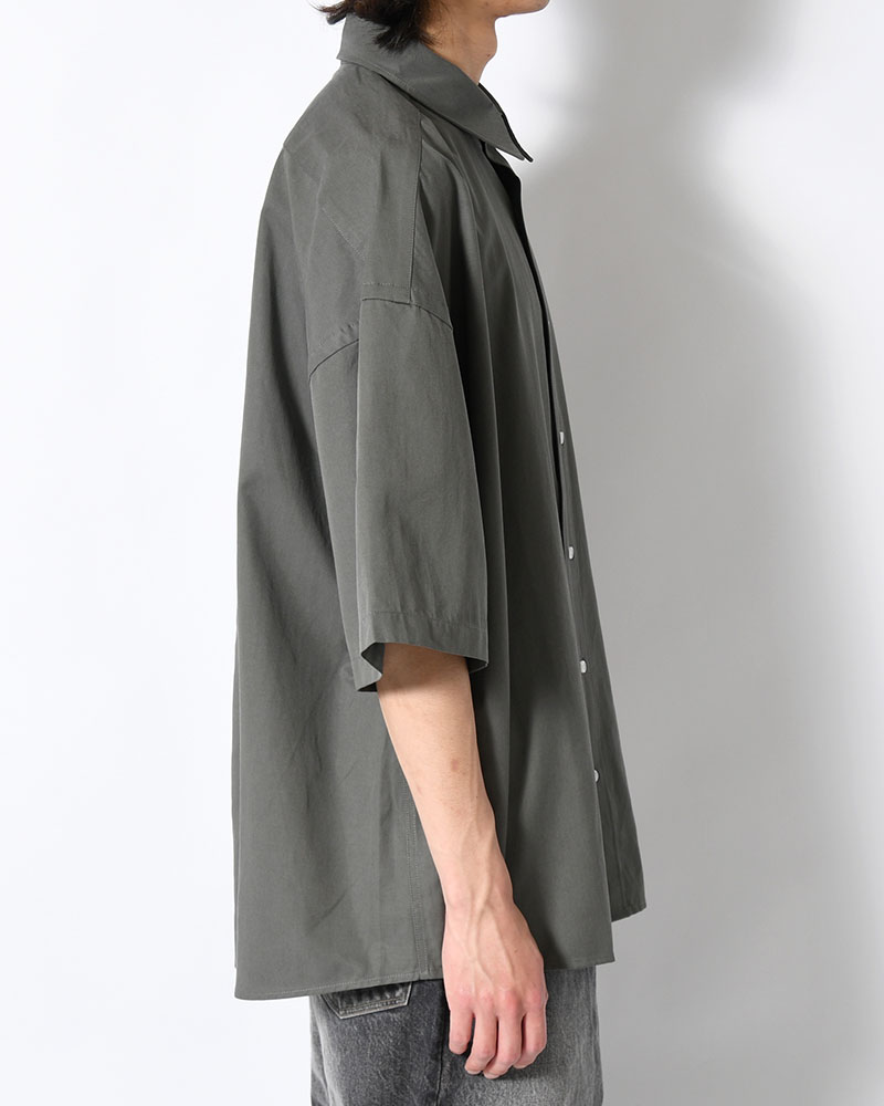 S/S SHIRT -GRAY-