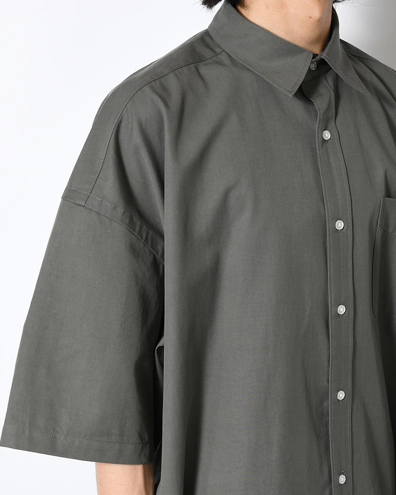 S/S SHIRT -GRAY-